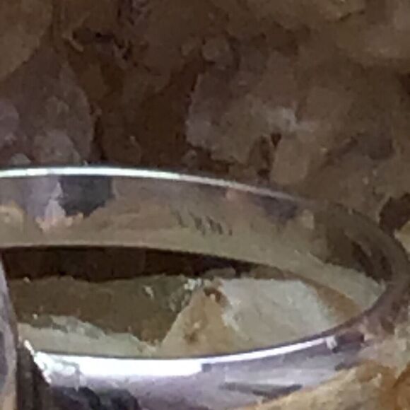 Ring, Rose Quartz and Sterling Silver Ring, size 6.5, NEW, Handmade - Picture 6 of 9